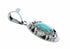 Navajo Turquoise Sterling Silver Pendant SX10666