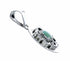 Native American Navajo Turquoise Sterling Silver Pendant SX10667