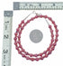 Rhodochrosite Navajo Sterling Silver Bead Necklace SX10706
