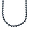 Sterling Silver Hematite Native American Bead Necklace SX10708