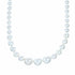Genuine Mother Of Pearl Silver Navajo Bead Necklace SX10707