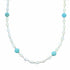 Multicolor Sterling Silver American Indian Bead Necklace SX10697
