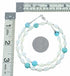 Multicolor Sterling Silver American Indian Bead Necklace SX10697