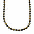 Genuine Navajo Tiger Eye Silver Bead Necklace SX10702