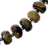 Genuine Navajo Tiger Eye Silver Bead Necklace SX10710