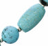 Navajo Turquoise Sterling Silver Native American Jewelry Bead Necklace SX10694