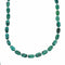 Navajo Turquoise Sterling Silver Native American Jewelry Bead Necklace SX10693