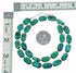 Navajo Turquoise Sterling Silver Native American Jewelry Bead Necklace SX10693