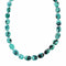 Genuine Navajo Turquoise Sterling Silver Jewelry Bead Necklace SX10705