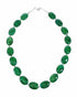 Navajo Sterling Silver Chrysocolla Bead Necklace SX10717