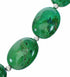 Navajo Sterling Silver Chrysocolla Bead Necklace SX10717