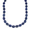 Lapis And Sterling Silver Authentic Bead Necklace SX10714
