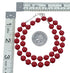 Native American Coral And Sterling Silver Bead Necklace SX10712