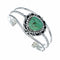 American Indian Navajo Sterling Silver Turquoise Cuff Bracelet SX10724