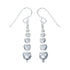 Native American Authentic Sterling Silver Hook Bead Earrings SX10755
