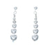 Native American Authentic Sterling Silver Post Bead Earrings SX10756