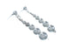 Native American Authentic Sterling Silver Post Bead Earrings SX10756