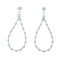 Native American Authentic Liquid Silver Post Bead Earrings SX10757