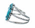 Genuine Navajo Turquoise Sterling Silver Cuff Bracelet SX10742