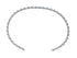 Unique American Indian Sterling Silver Beaded Cuff Bracelet SX10739