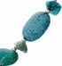 Genuine Navajo Turquoise Sterling Silver Jewelry Bead Necklace SX10754