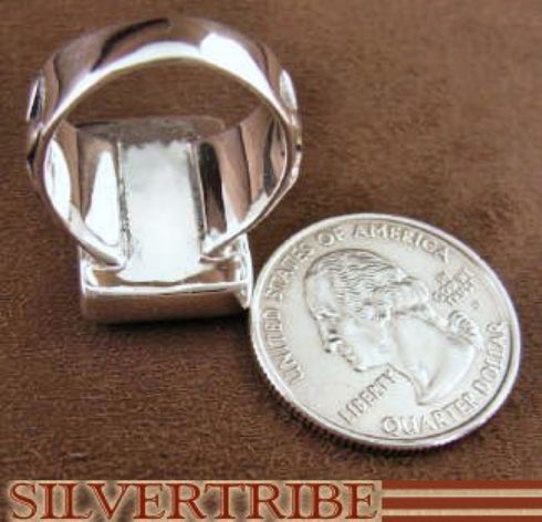 Tiger Eye Multicolor Sterling Silver Ring Size 5-1/2 Jewelry NS35540