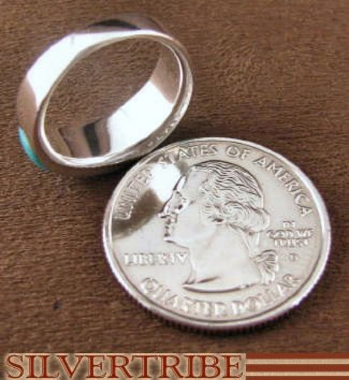 Opal And Turquoise Genuine Sterling Silver Ring Size 5-3/4 RS37327