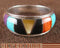 Multicolor Oyster Shell Sterling Silver Ring Size 7-1/2 AS39510