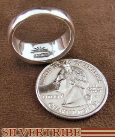 Genuine Sterling Silver Turquoise Multicolor Ring Size 6-3/4 DS38119