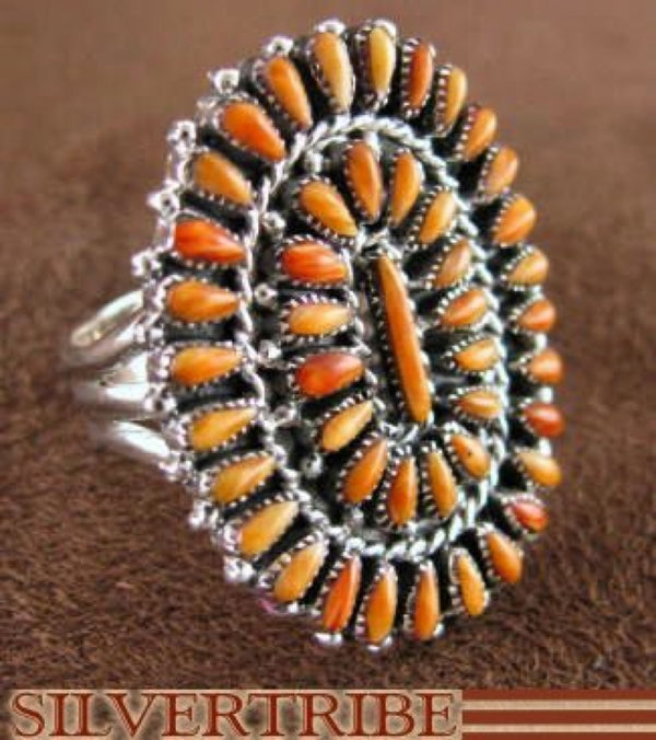 Oyster Shell Genuine Sterling Silver Ring Size 7-1/2 RS38908