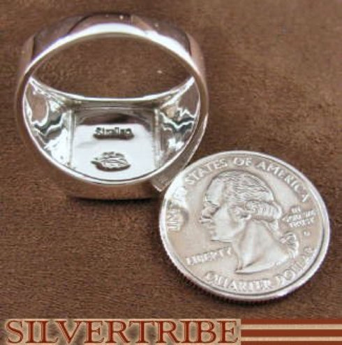 Multicolor Jewelry And Sterling Silver Ring Size 11-3/4 DS42965