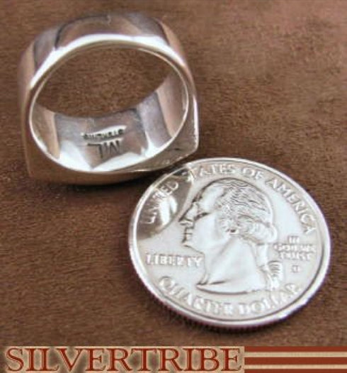 Multicolor Genuine Sterling Silver Ring Size 8-1/2 AS41295