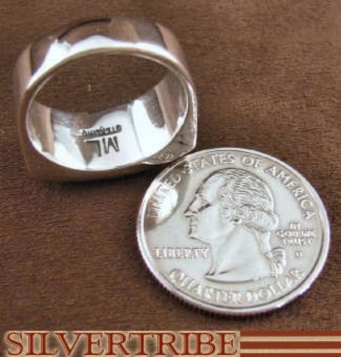 Multicolor Oyster Shell Sterling Silver Ring Size 8-1/2 AS41276