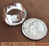 Sterling Silver And Multicolor Inlay Ring Size 6-3/4 DS42347