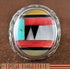 Sterling Silver Jewelry Multicolor Inlay Ring Size 7-3/4 DS43721