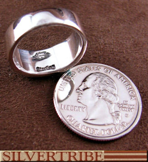 Turquoise Multicolor Inlay Ring Size 6-3/4 Jewelry GS56731