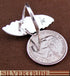 Genuine Sterling Silver Southwest Jewelry Ring Size 5-1/4 NS54829
