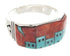 Multicolor Native American Design Jewelry Ring Size 11-3/4 YS62226
