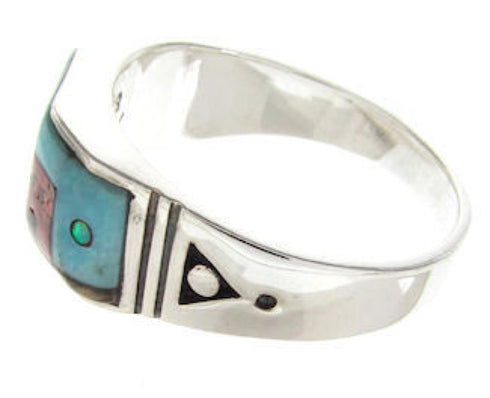 Multicolor Jewelry Native American Design Ring Size 12-3/4 YS62514