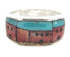Jewelry Multicolor Native American Design Ring Size 11-3/4 YS62516