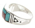 Jewelry Multicolor Native American Design Ring Size 11-3/4 YS62516
