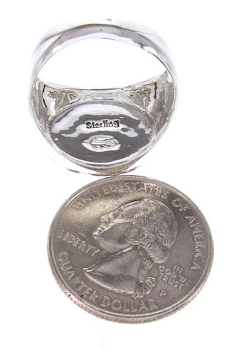 Multicolor Native American Village Design Ring Size 11-1/2 AW67252