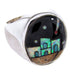 Silver Native American Design Multicolor Ring Size 9-1/2 YS67033