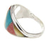 Southwestern Multicolor Silver Ring Size 6-3/4 YS58489
