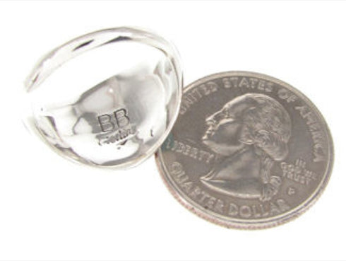 Southwestern Multicolor Silver Ring Size 6-3/4 YS58489