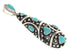 Sterling Silver Southwest Turquoise Pendant GS61142