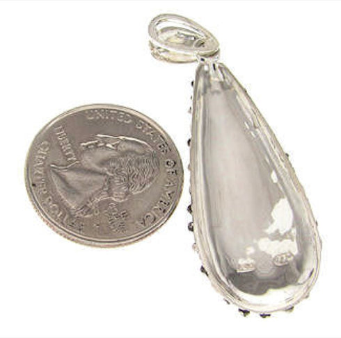 Sterling Silver Southwest Turquoise Pendant GS61142