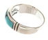 Sterling Silver Southwestern Turquoise Opal Ring Size 6-3/4 PS58028