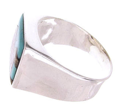 Multicolor Native American Design Ring Jewelry Size 9-3/4 YS66921