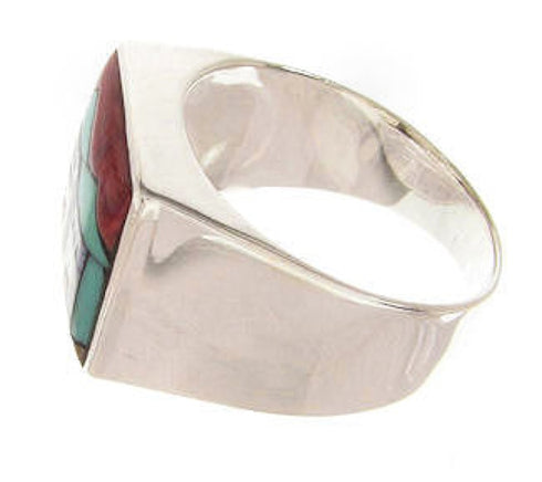 Multicolor Jewelry Native American Design Ring Size 11-3/4 YS66906